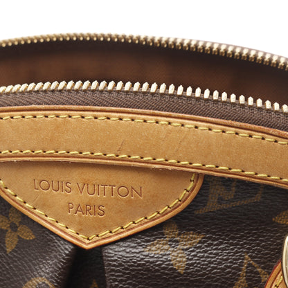 ティヴォリPM モノグラム ハンドバッグ PVC レザー ブラウン ルイヴィトン バッグ LOUIS VUITTON
