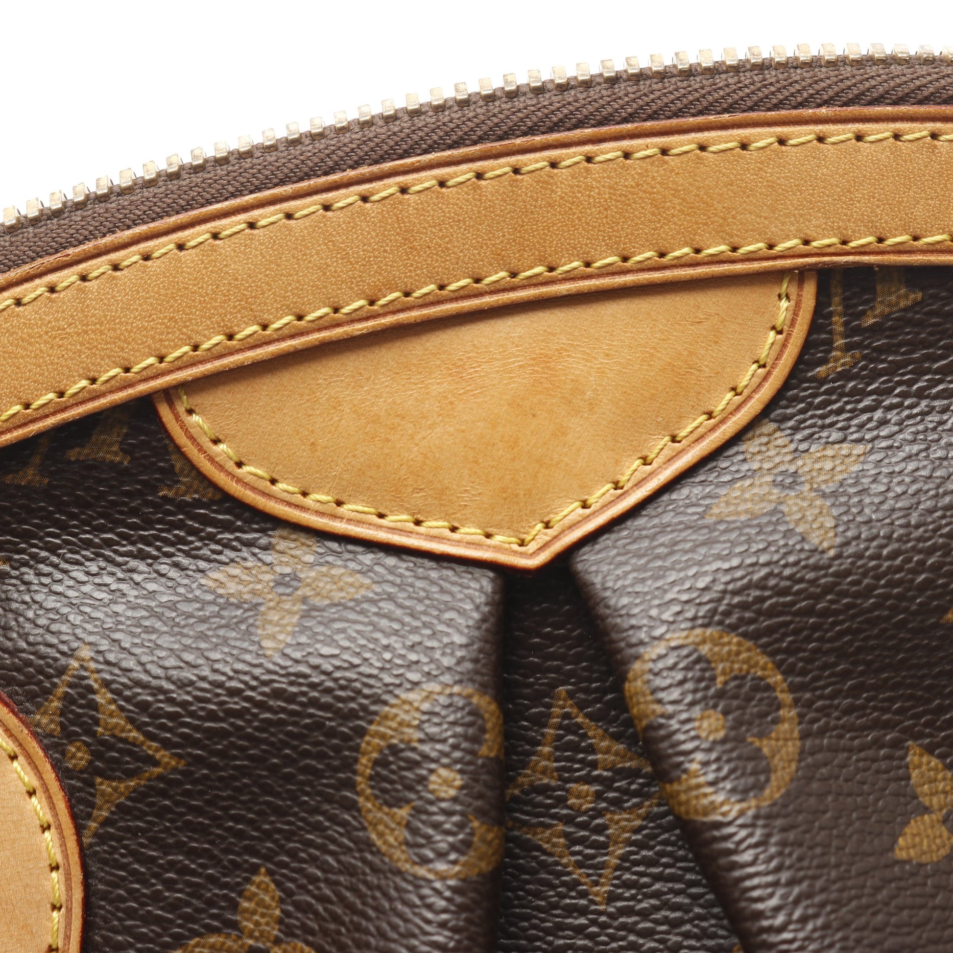 ティヴォリPM モノグラム ハンドバッグ PVC レザー ブラウン ルイヴィトン バッグ LOUIS VUITTON