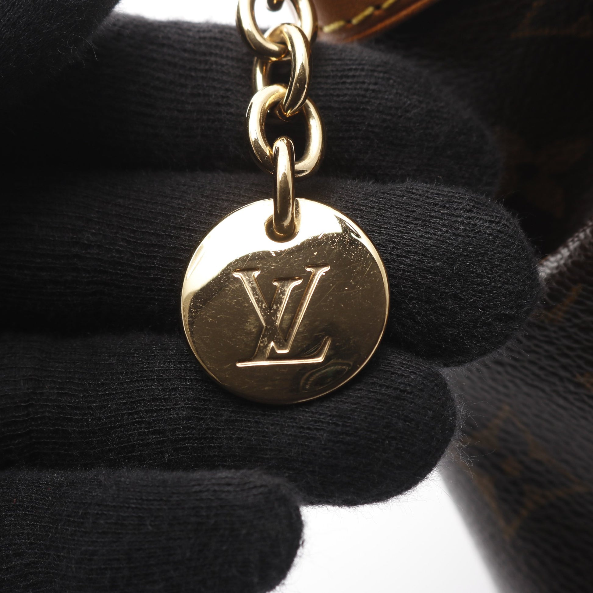 ティヴォリPM モノグラム ハンドバッグ PVC レザー ブラウン ルイヴィトン バッグ LOUIS VUITTON
