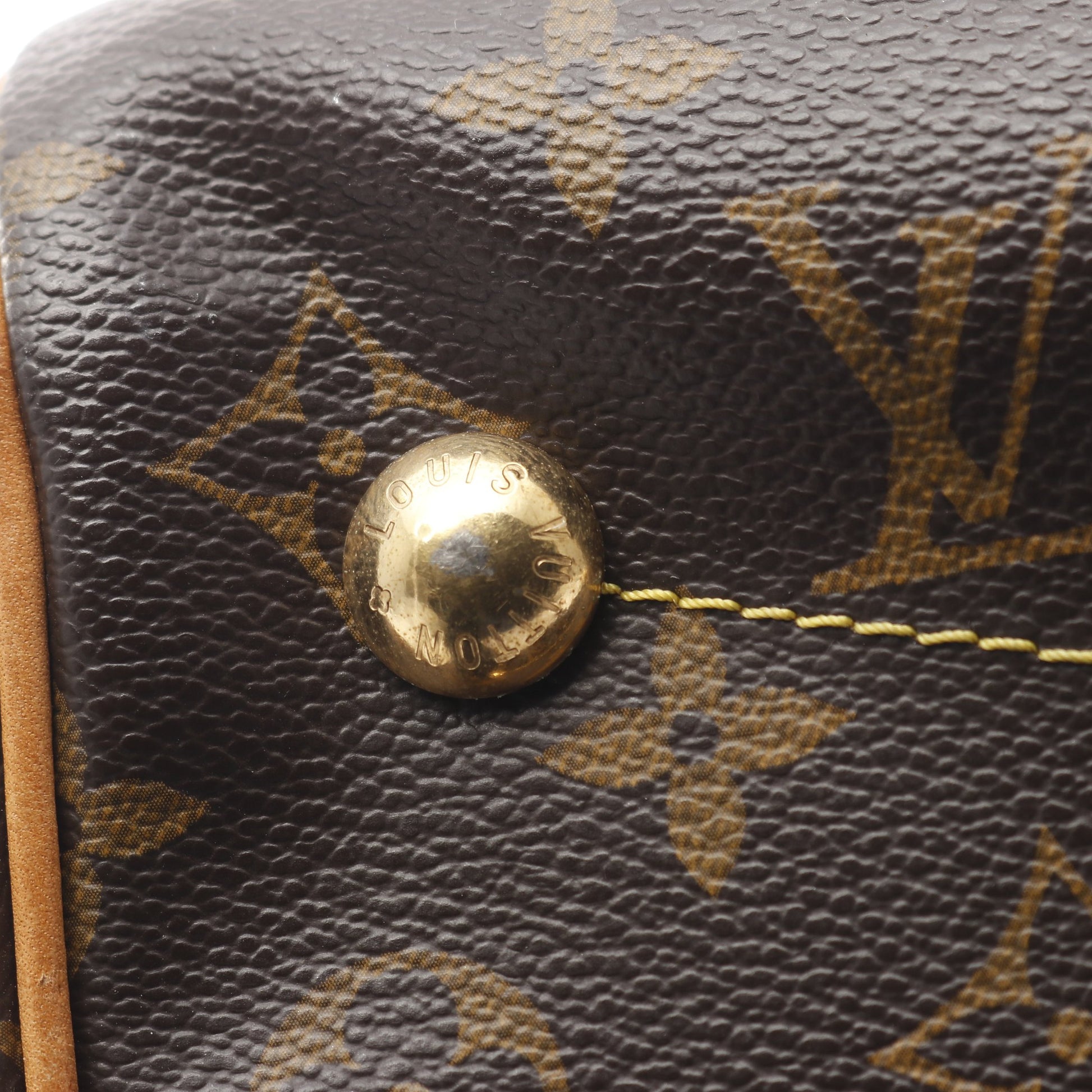 ティヴォリPM モノグラム ハンドバッグ PVC レザー ブラウン ルイヴィトン バッグ LOUIS VUITTON