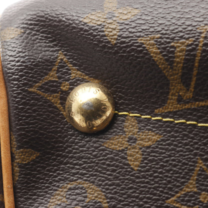ティヴォリPM モノグラム ハンドバッグ PVC レザー ブラウン ルイヴィトン バッグ LOUIS VUITTON
