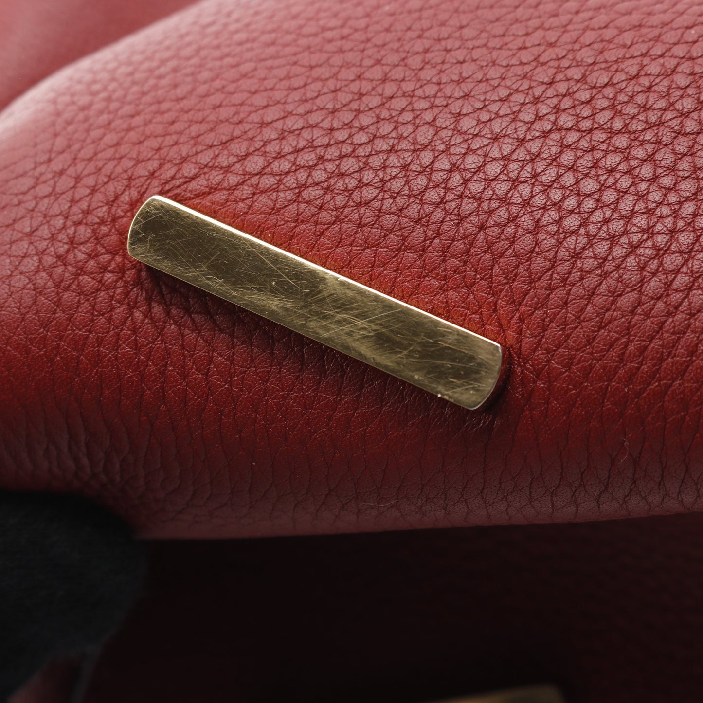 バルセロ ハンドバッグ レザー レッド ロエベ バッグ LOEWE