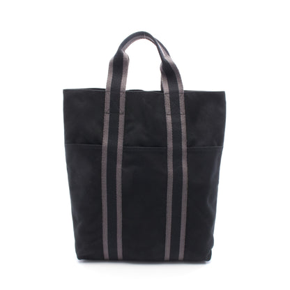フールトゥ カバス ハンドバッグ トートバッグ キャンバス ブラック グレー エルメス バッグ HERMES