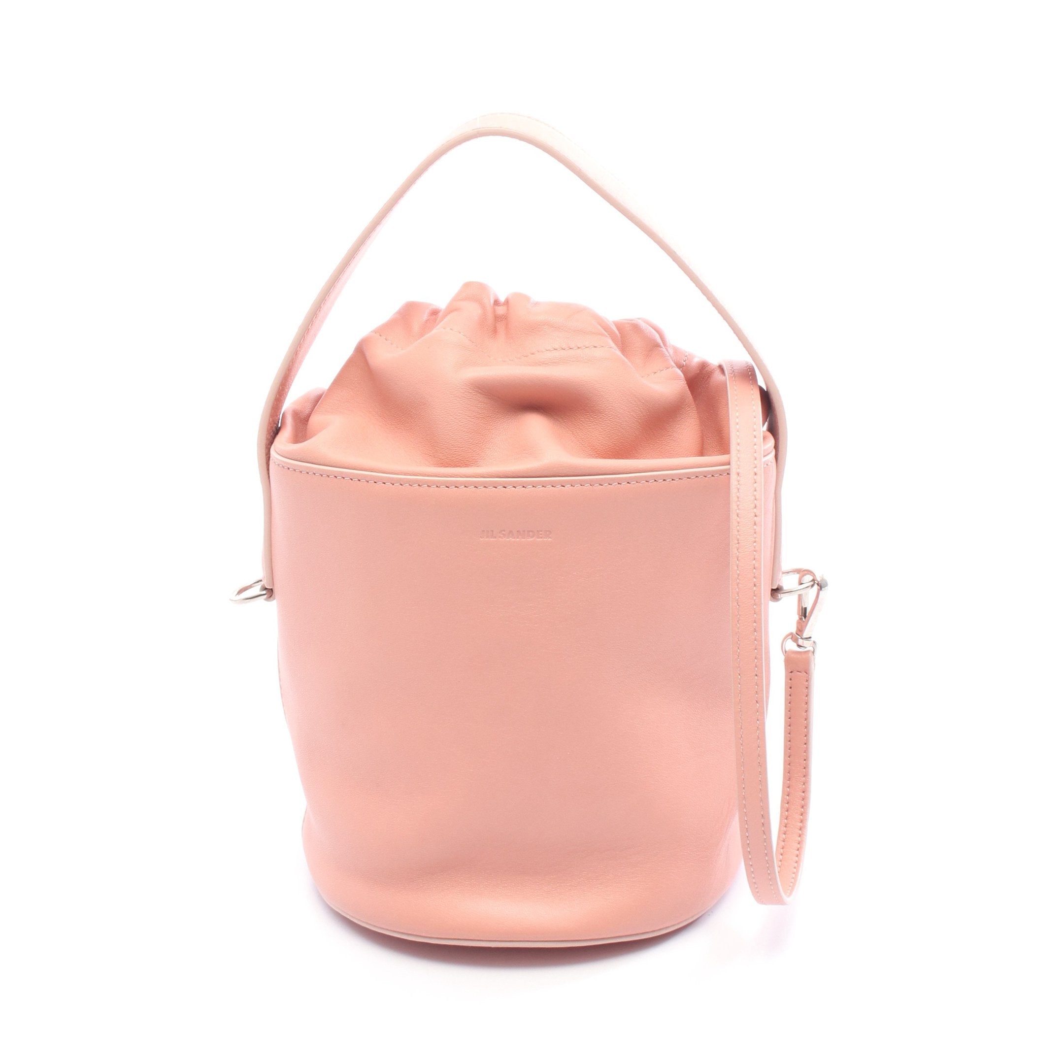 SOFT DRAWKET SM ハンドバッグ レザー ピンク 2WAY ジルサンダー – RECLO