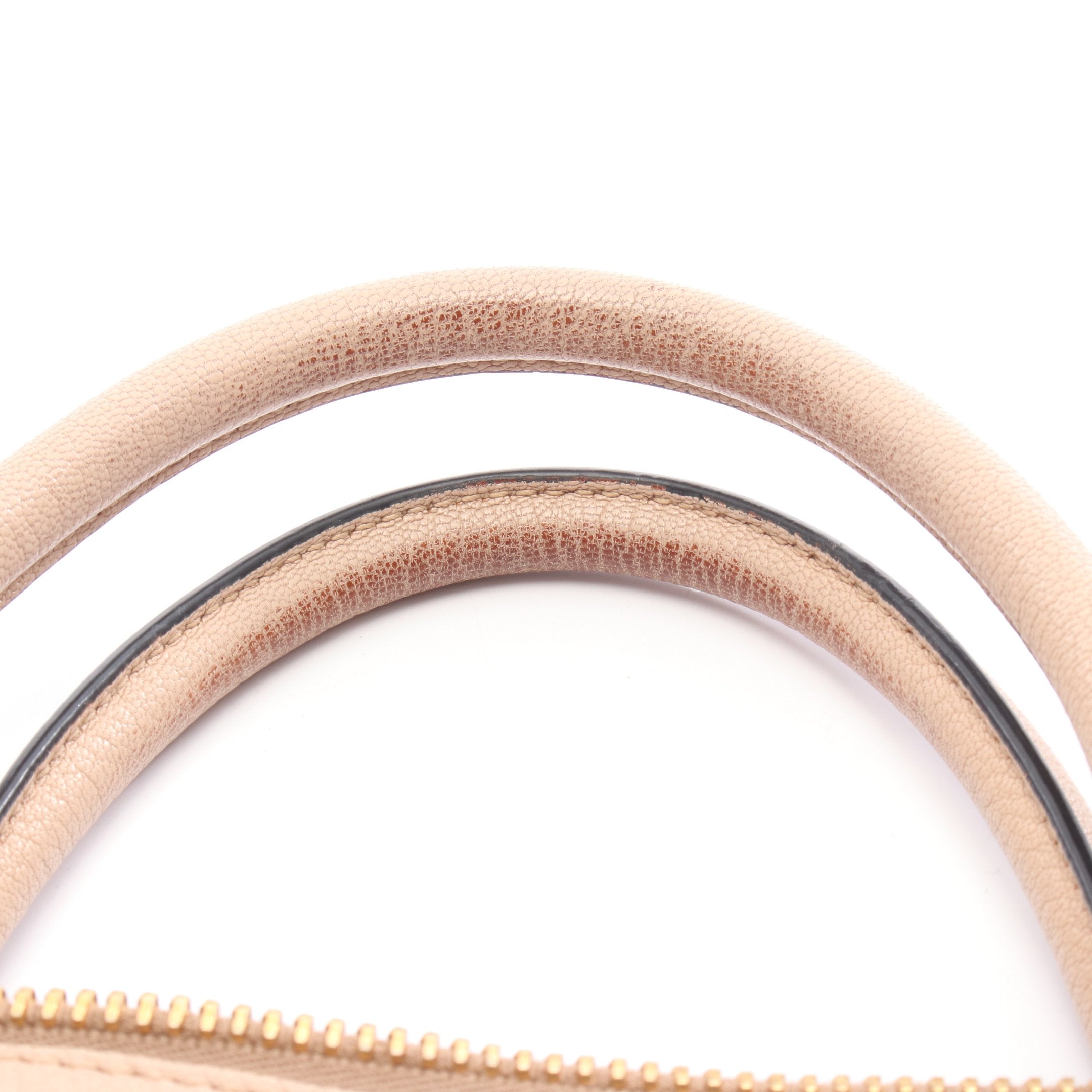 MADRAS マドラス ハンドバッグ レザー ピンクベージュ 2WAY ミュウ