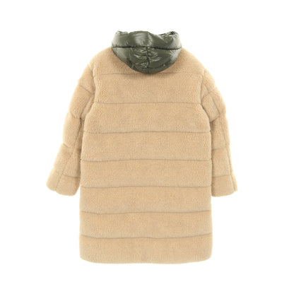 CHARAMILLON フェイクファー ダウンコート ベージュ モンクレール アウター MONCLER