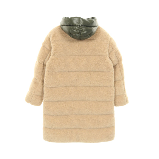 CHARAMILLON フェイクファー ダウンコート ベージュ モンクレール アウター MONCLER