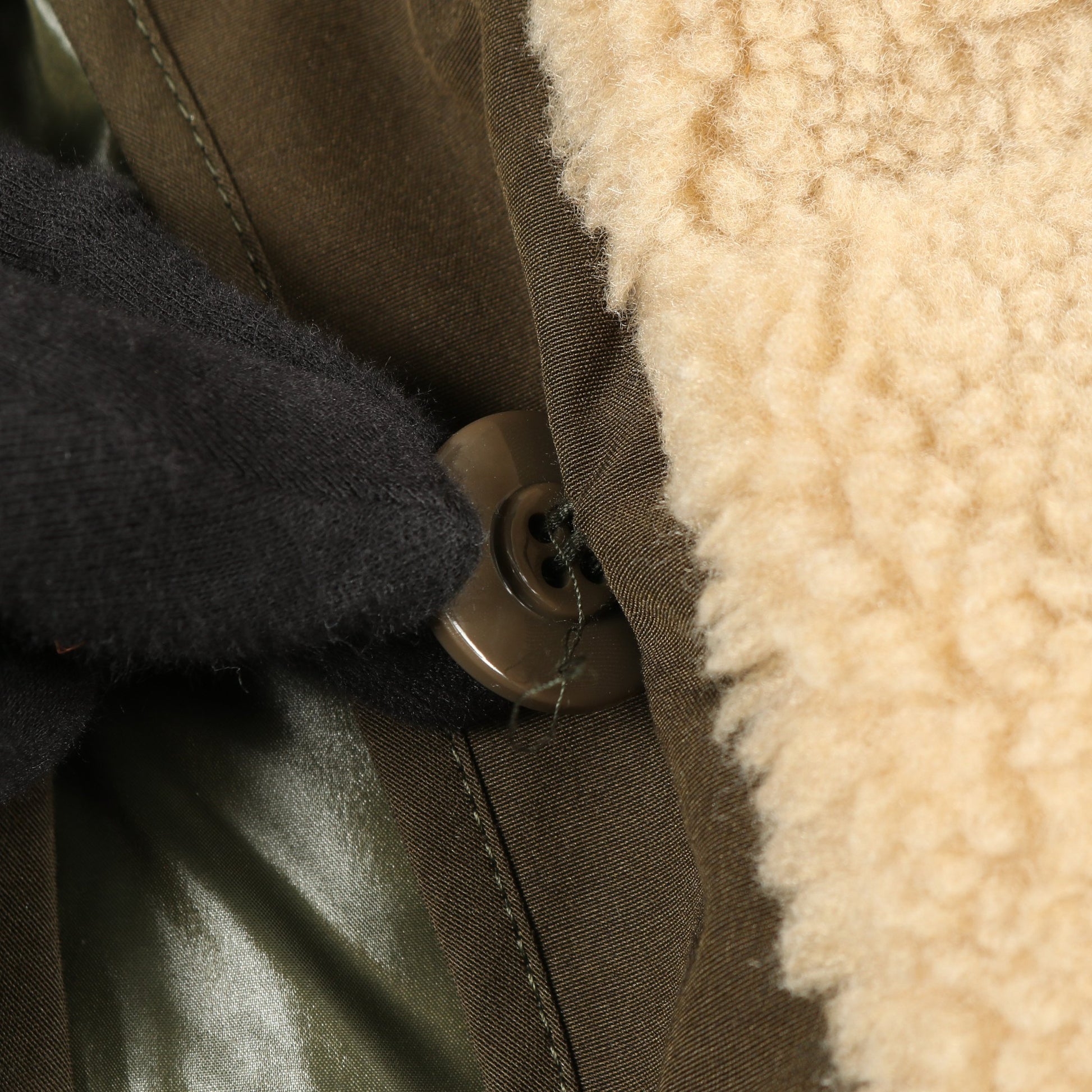 CHARAMILLON フェイクファー ダウンコート ベージュ モンクレール アウター MONCLER