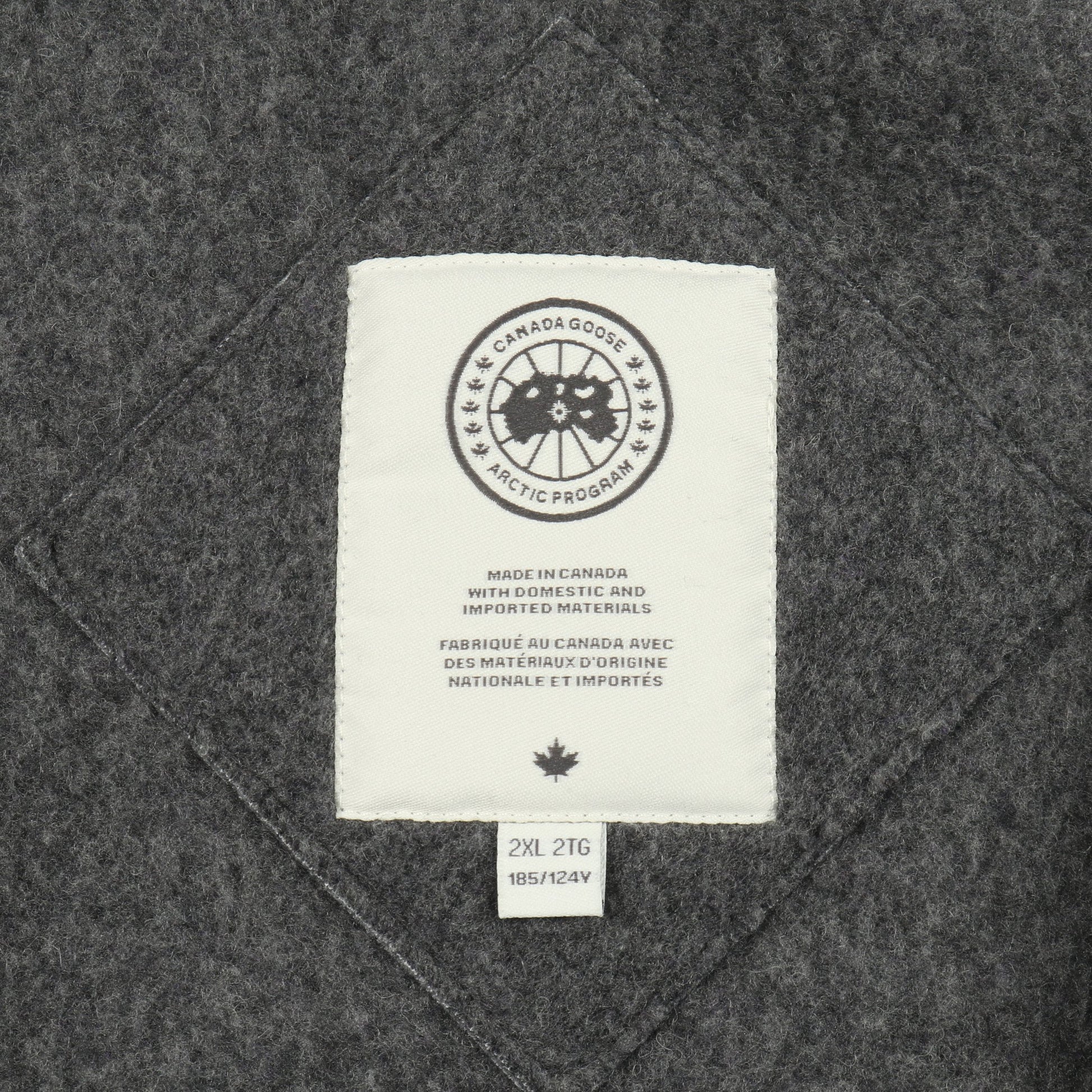 Lawson Fleece Jacket ジャケット リサイクルウール グレー カナダグース アウター CANADA GOOSE