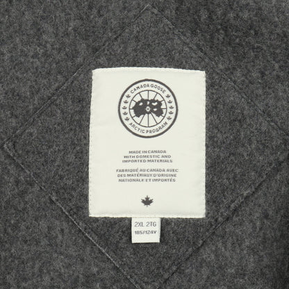 Lawson Fleece Jacket ジャケット リサイクルウール グレー カナダグース アウター CANADA GOOSE