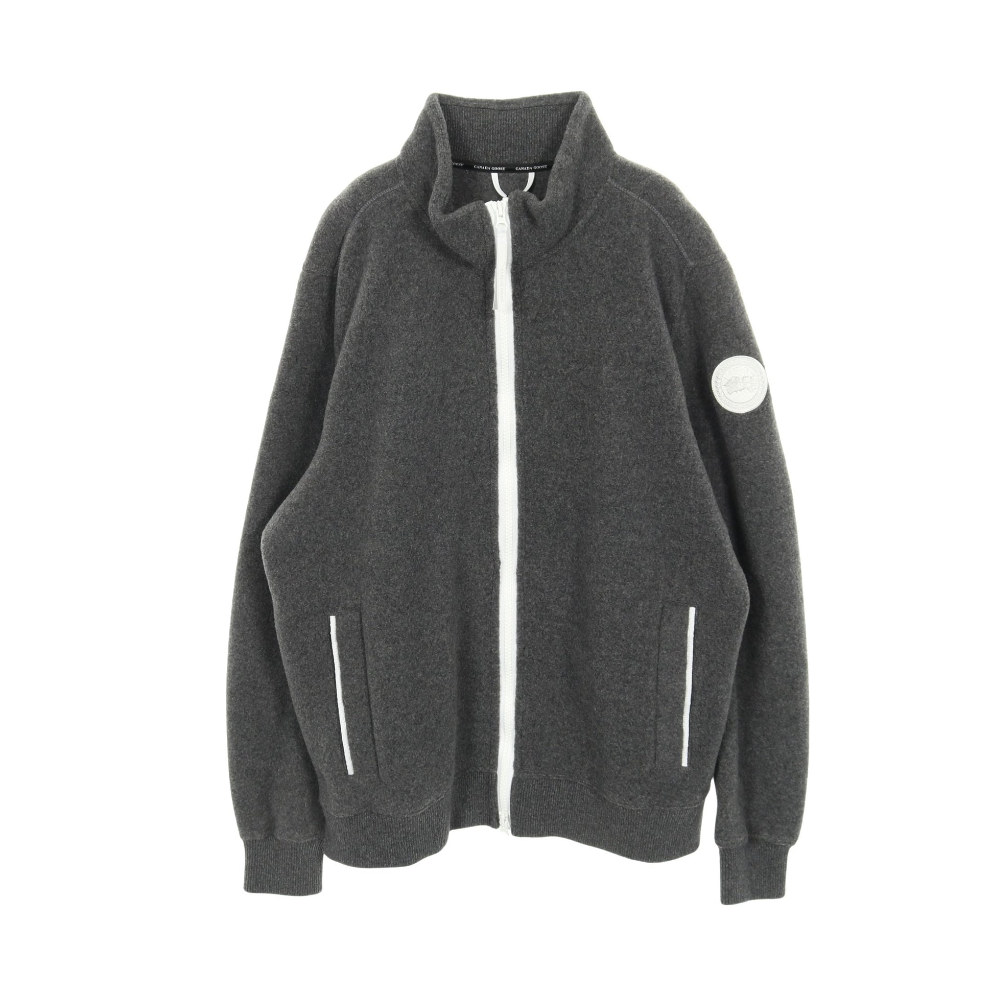 Lawson Fleece Jacket ジャケット リサイクルウール グレー カナダグース アウター CANADA GOOSE
