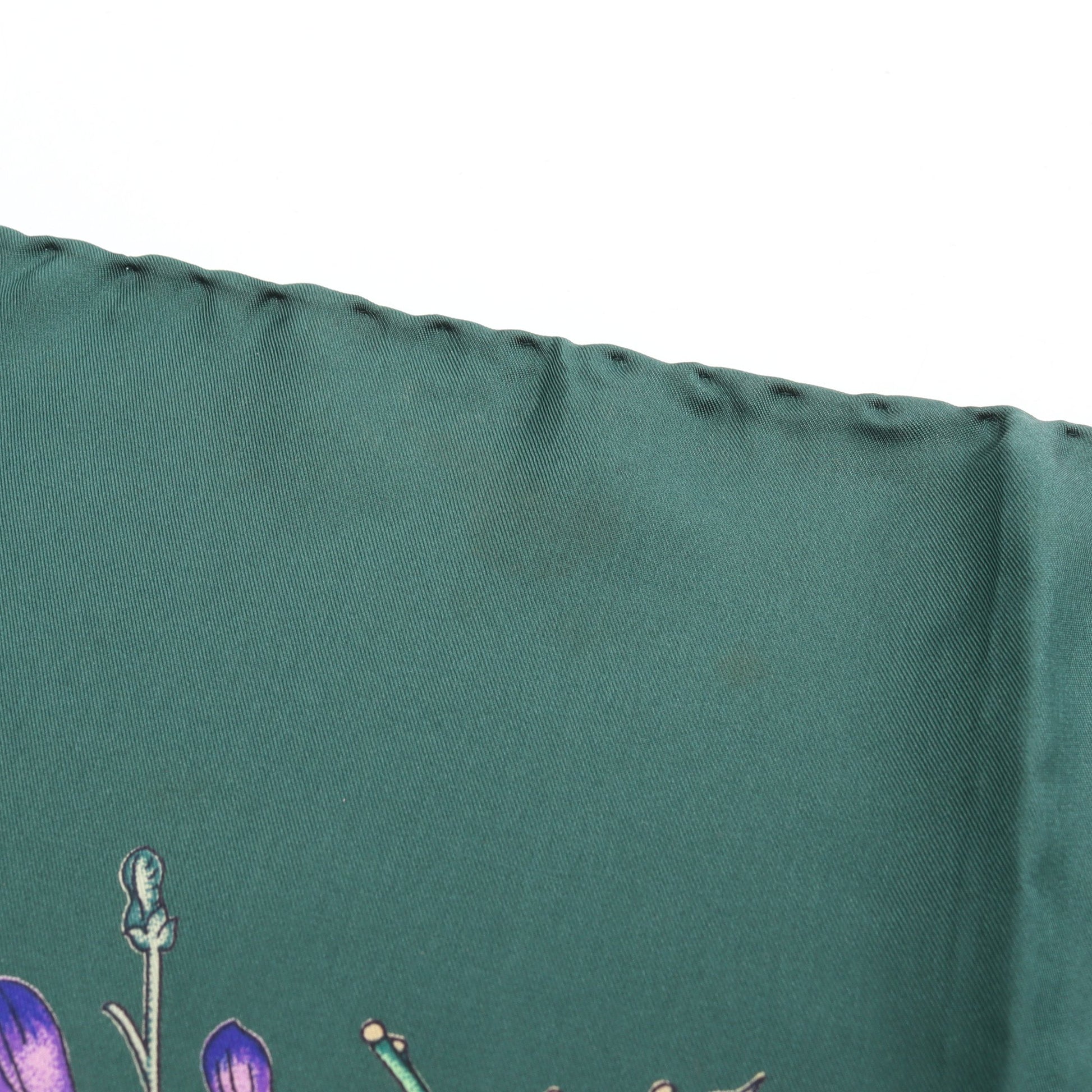 フローラ スカーフ 花柄 シルク ダークグリーン マルチカラー グッチ 財布・小物 GUCCI