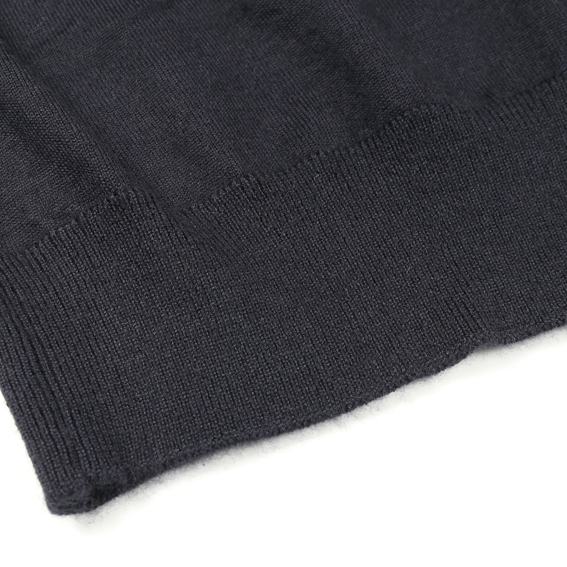 ニット 半袖 ビジュー カシミヤ シルク ネイビー フォクシー トップス FOXEY