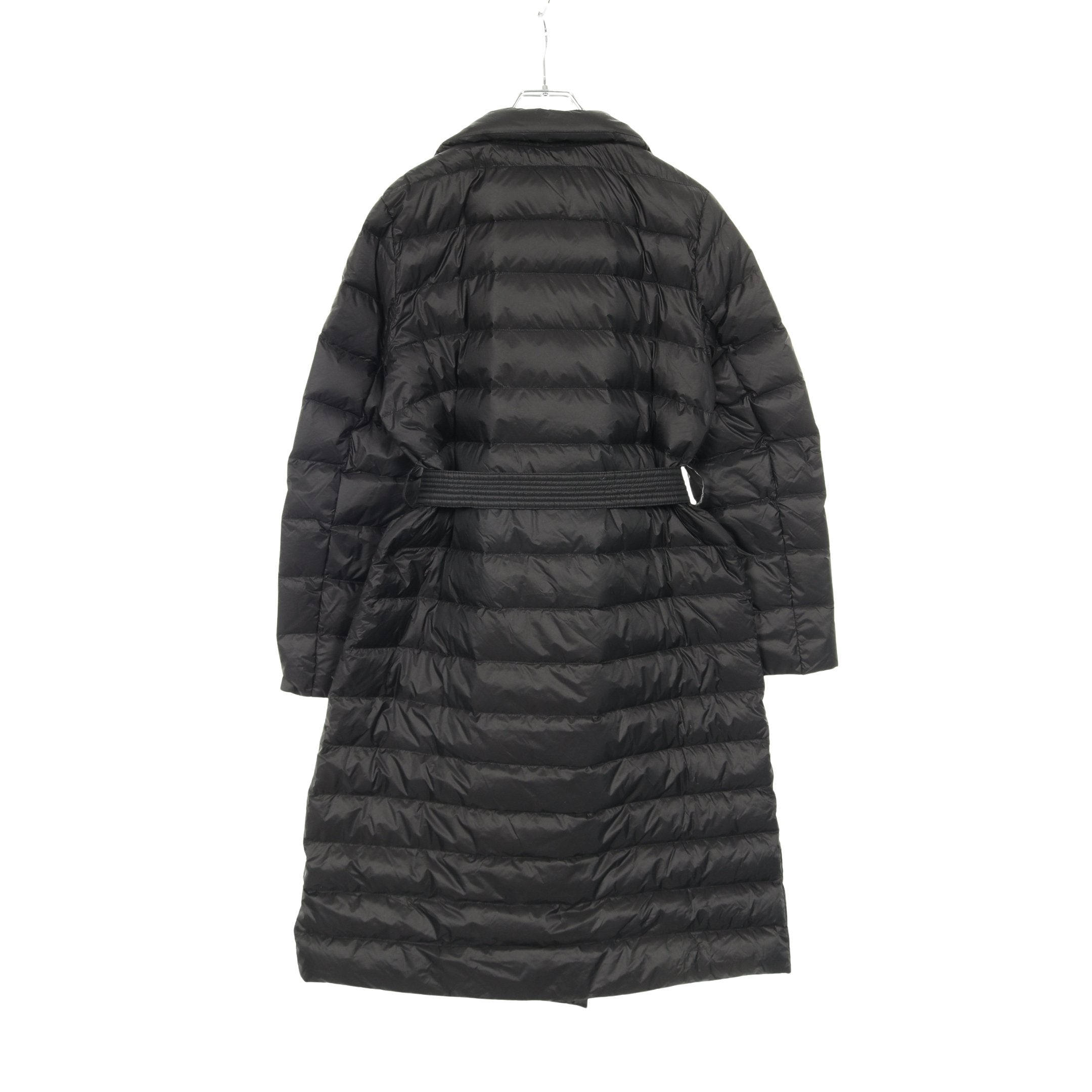 ベルテッド ダウンコート ナイロン ブラック ローレンラルフローレン