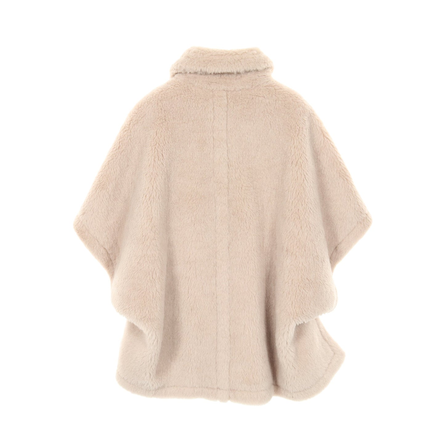 テディベア ケープ ポンチョ アルパカ ウール ピンクベージュ マックスマーラ アウター Max Mara