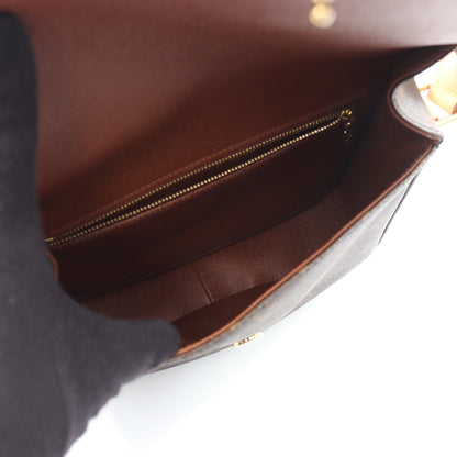 サンクルーGM モノグラム ショルダーバッグ PVC レザー ブラウン ルイヴィトン バッグ LOUIS VUITTON