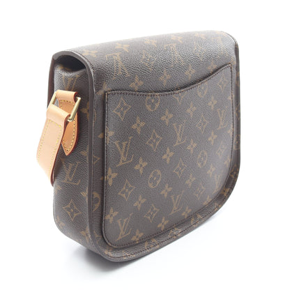 サンクルーGM モノグラム ショルダーバッグ PVC レザー ブラウン ルイヴィトン バッグ LOUIS VUITTON