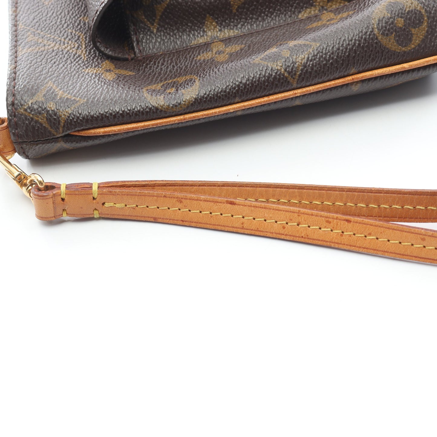 パルティシオン モノグラム ポーチ PVC レザー ブラウン ルイヴィトン 財布・小物 LOUIS VUITTON