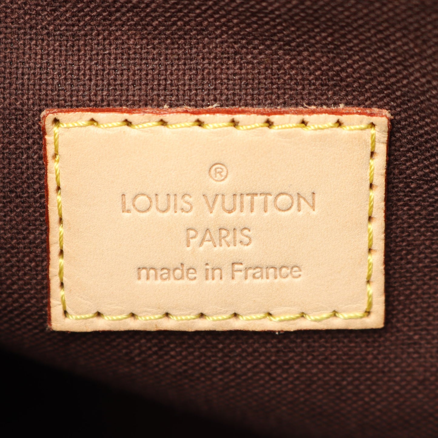 メニルモンタンPM モノグラム ショルダーバッグ PVC レザー ブラウン ルイヴィトン バッグ LOUIS VUITTON