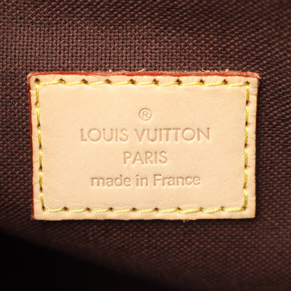 メニルモンタンPM モノグラム ショルダーバッグ PVC レザー ブラウン ルイヴィトン バッグ LOUIS VUITTON