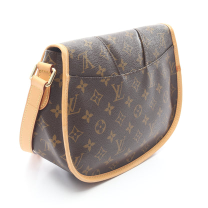 メニルモンタンPM モノグラム ショルダーバッグ PVC レザー ブラウン ルイヴィトン バッグ LOUIS VUITTON
