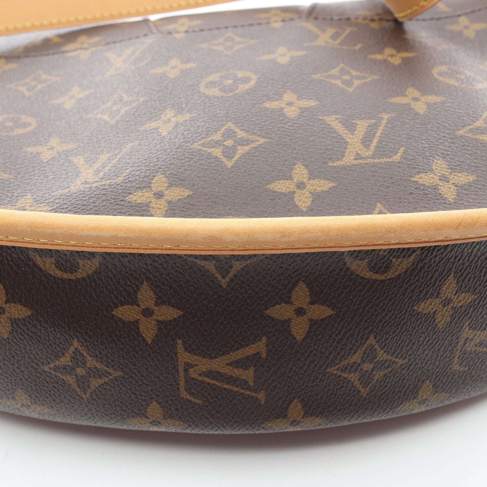 メニルモンタンPM モノグラム ショルダーバッグ PVC レザー ブラウン ルイヴィトン バッグ LOUIS VUITTON