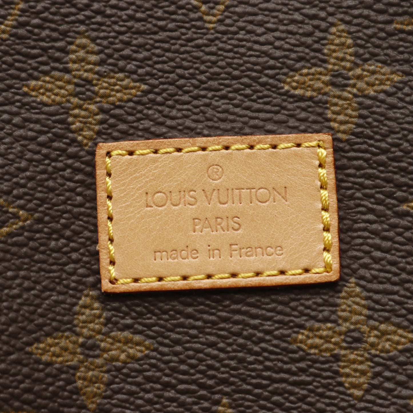 ソミュール30 モノグラム ショルダーバッグ PVC レザー ブラウン ルイヴィトン バッグ LOUIS VUITTON