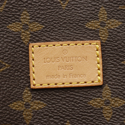 ソミュール30 モノグラム ショルダーバッグ PVC レザー ブラウン ルイヴィトン バッグ LOUIS VUITTON