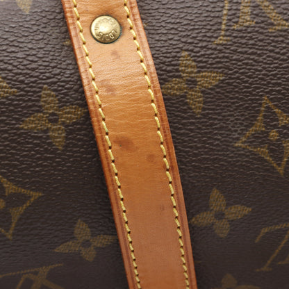 ソミュール30 モノグラム ショルダーバッグ PVC レザー ブラウン ルイヴィトン バッグ LOUIS VUITTON