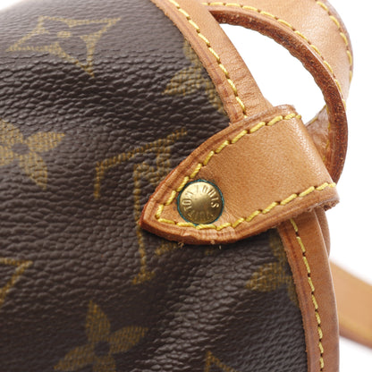 ソミュール30 モノグラム ショルダーバッグ PVC レザー ブラウン ルイヴィトン バッグ LOUIS VUITTON