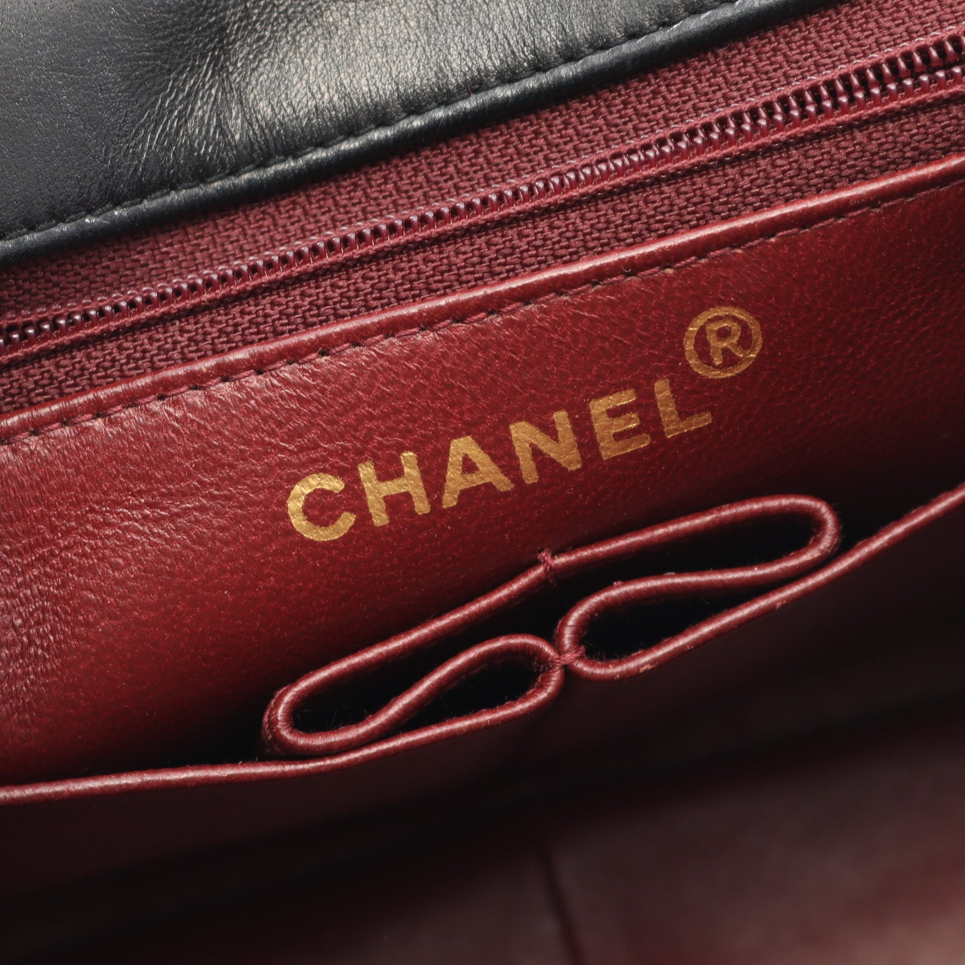 ミニマトラッセ20 チェーンショルダーバッグ ラムスキン ブラック ゴールド金具 ヴィンテージ シャネル バッグ CHANEL