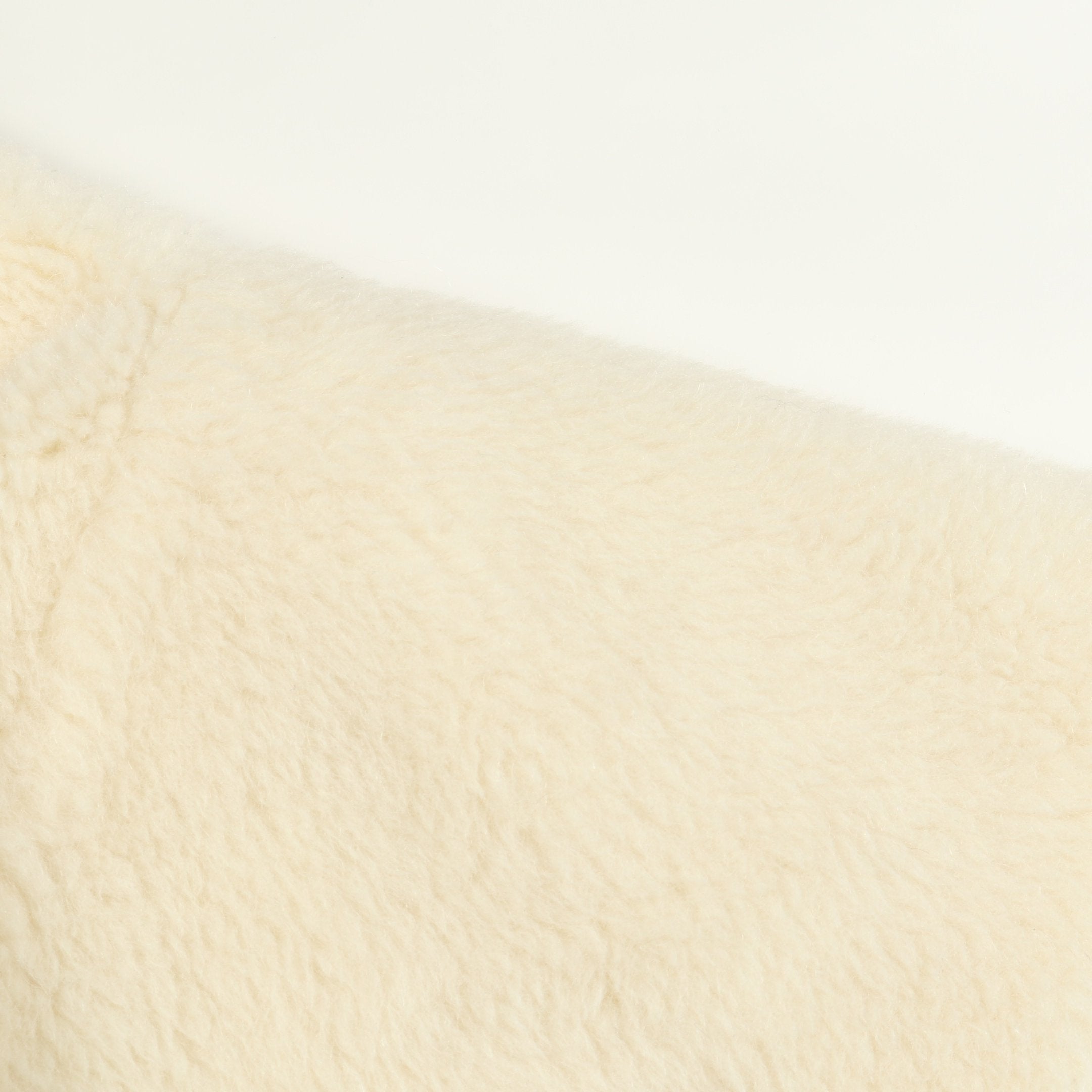 TEDDY テディベア アイコン コート アルパカ ウール シルク オフ