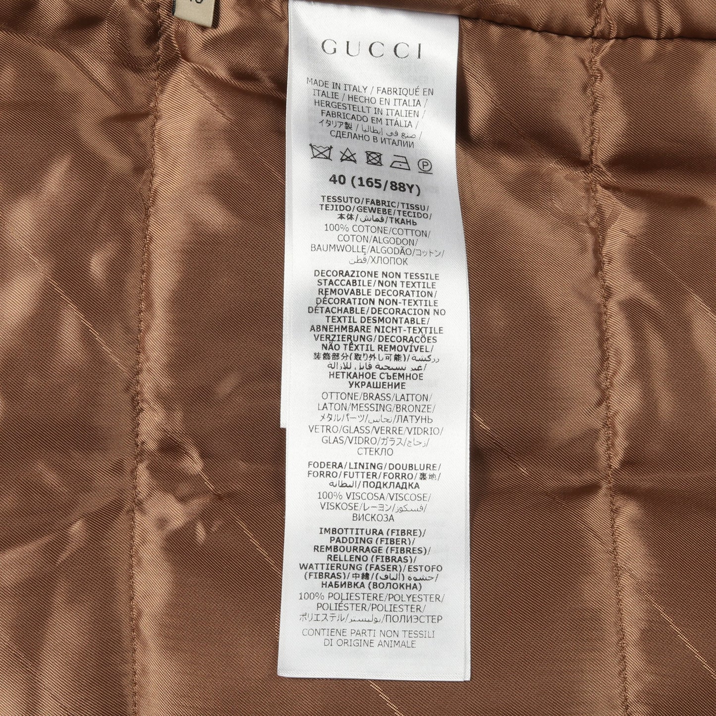 WASHED ORGANIC DENIM SHIRT デニムジャケット コットン インディゴブルー グッチ アウター GUCCI