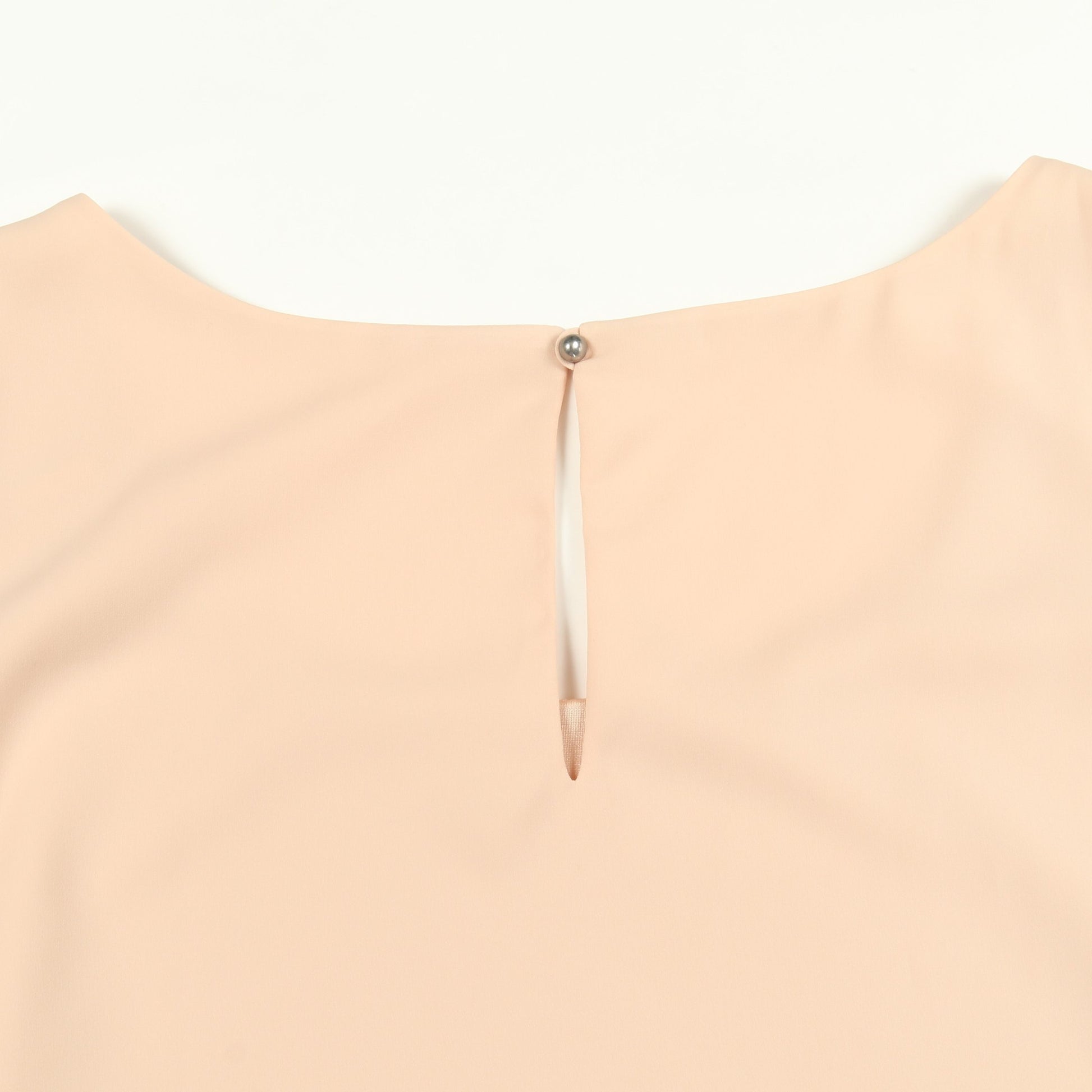 ワンピース ノースリーブ リボン ベージュ フォクシーニューヨーク ワンピース FOXEY NEW YORK