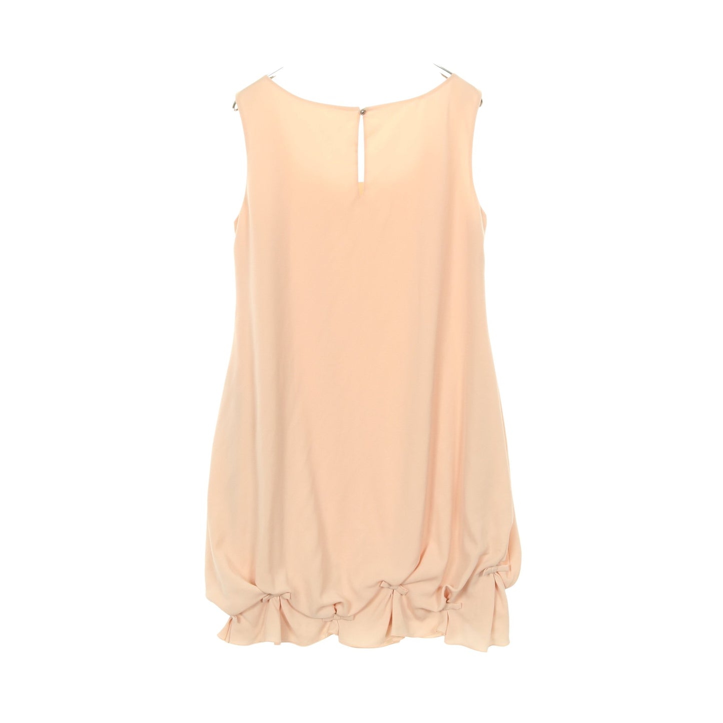 ワンピース ノースリーブ リボン ベージュ フォクシーニューヨーク ワンピース FOXEY NEW YORK