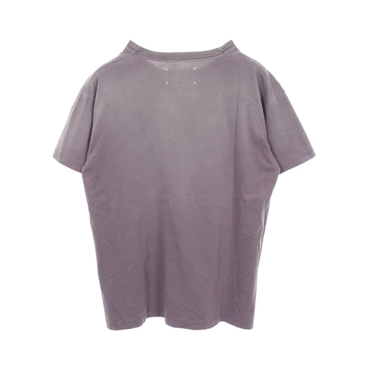 ロゴ 半袖Tシャツ コットン パープルグレー メゾンマルジェラ110 トップス Maison Margiela 1 10