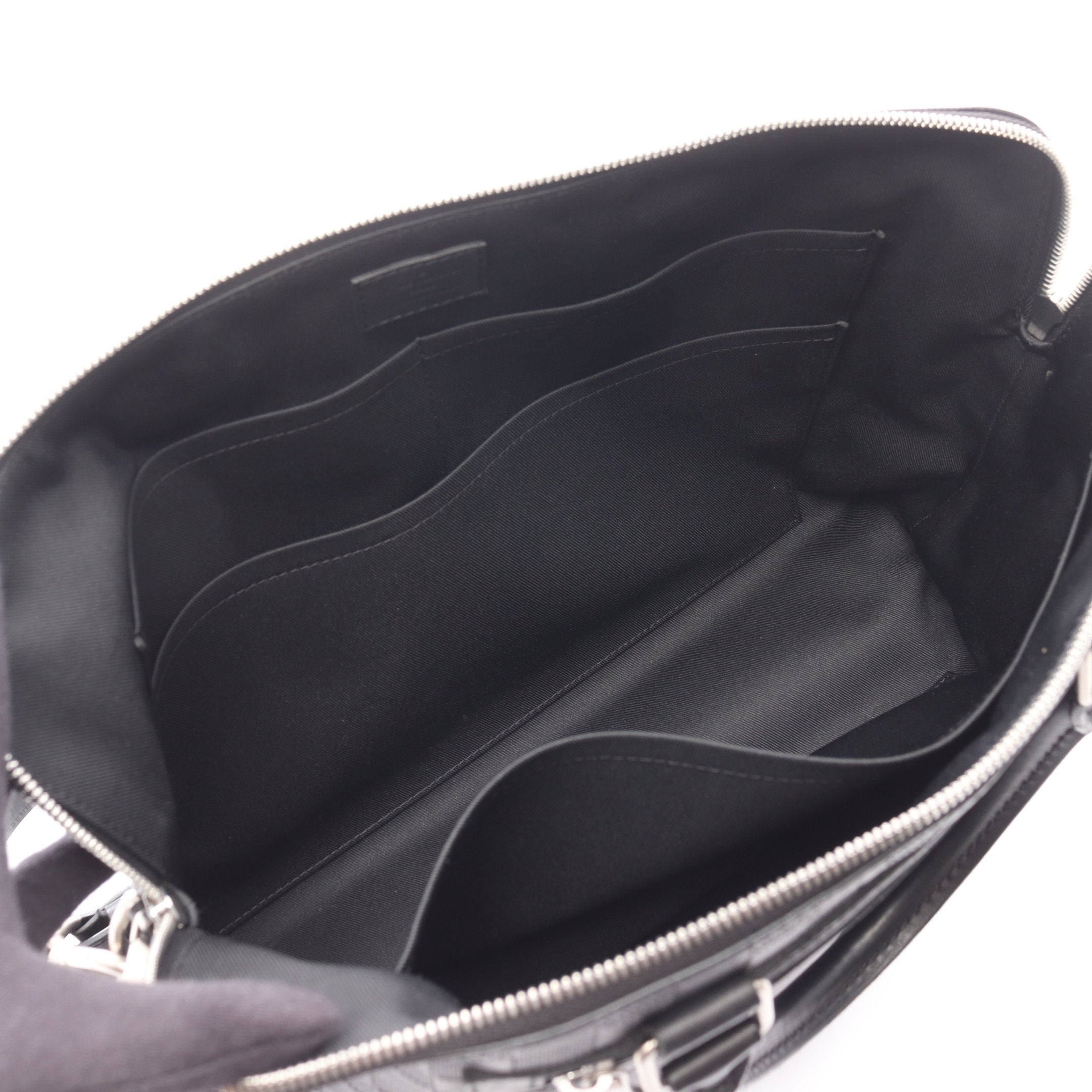 アヴェニュー ダミエアンフィニ オニキス ビジネスバッグ ブリーフ