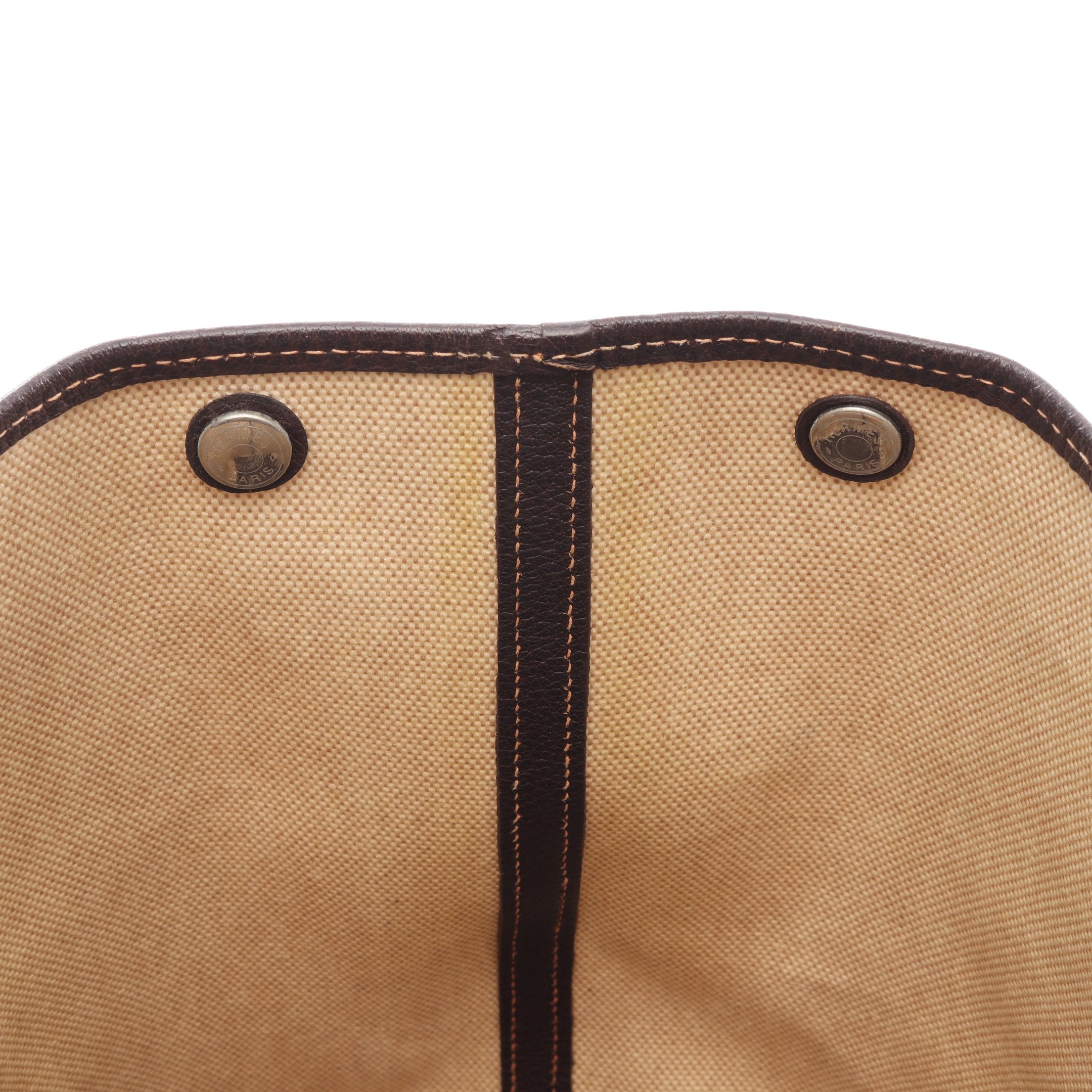 ガーデンパーティPM エクリュ マロン ハンドバッグ トートバッグ ブッ