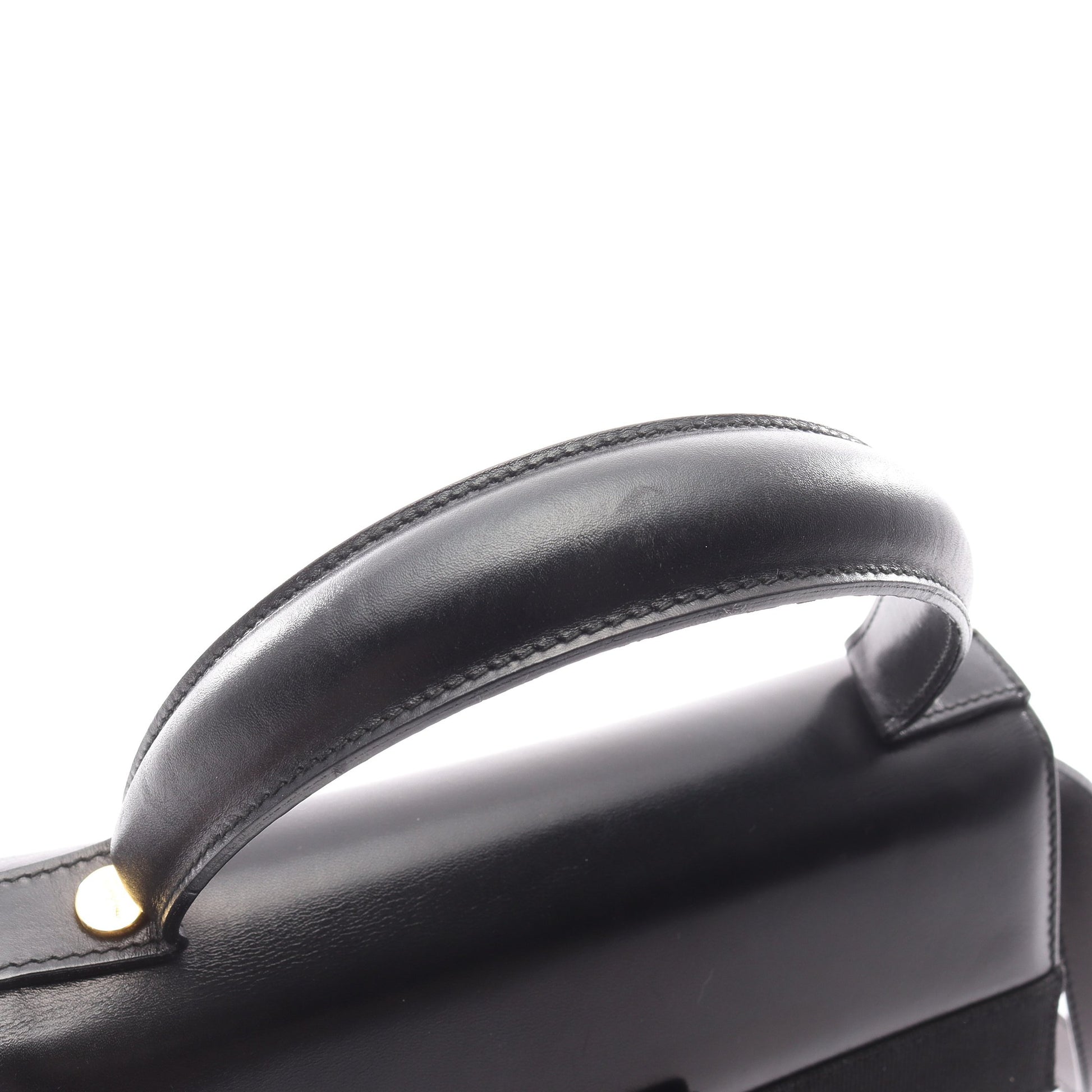 ヴァラリボン ハンドバッグ レザー ブラック 2WAY フェラガモスポーツ バッグ Salvatore Ferragamo SPORT