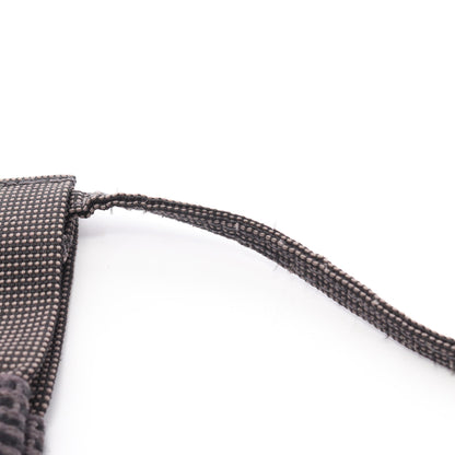 エールライン ポシェット ショルダーバッグ ナイロンキャンバス ダークグレー エルメス バッグ HERMES