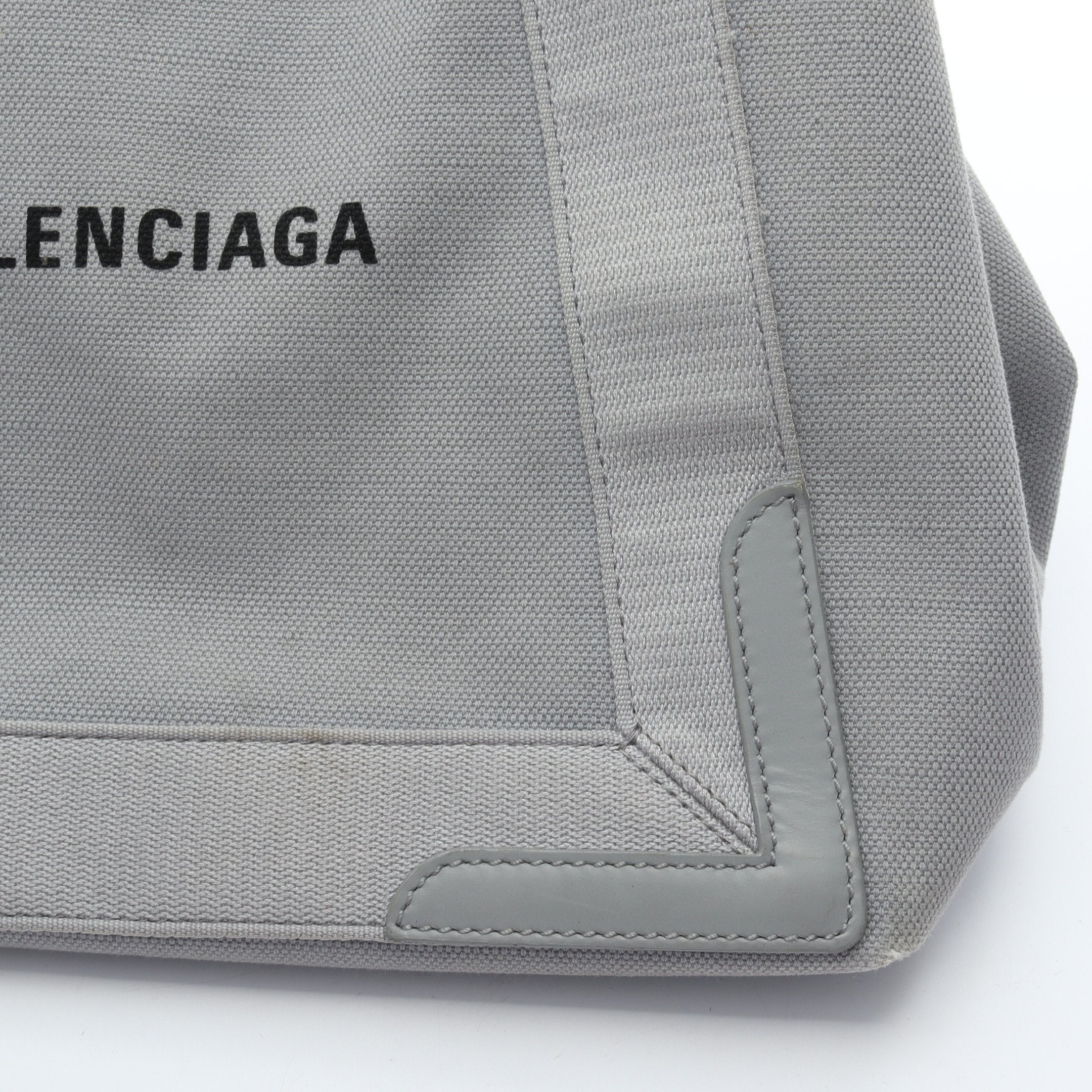 バレンシアガ  ネイビーカバ　グレー　xs BALENCIAGA（バレンシアガ） 【並行輸入品】 トートバッグ XS NAVY