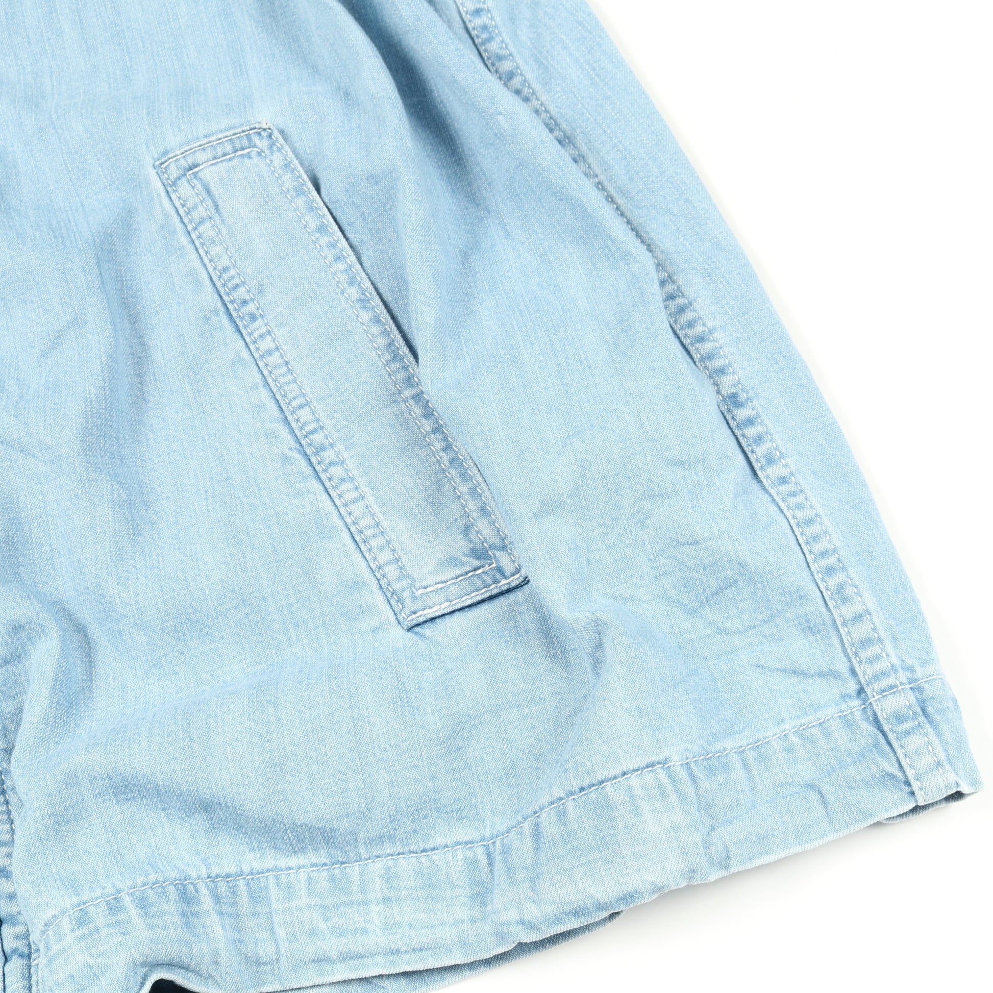 SAILOR DENIM PARKA デニムジャケット コットン ライトブルー ケンゾー アウター KENZO