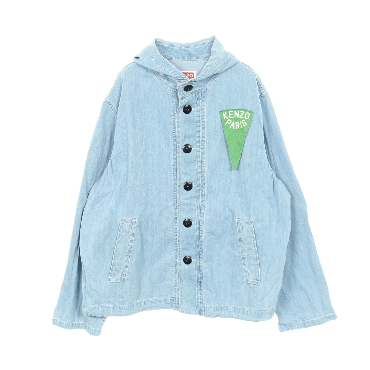SAILOR DENIM PARKA デニムジャケット コットン ライトブルー ケンゾー アウター KENZO