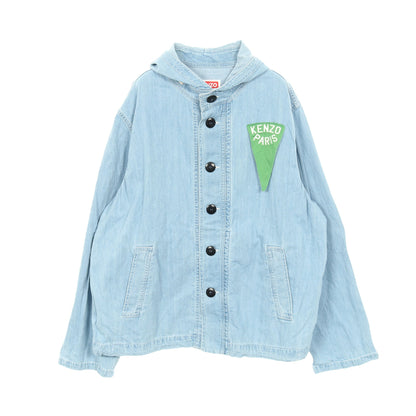 SAILOR DENIM PARKA デニムジャケット コットン ライトブルー ケンゾー アウター KENZO