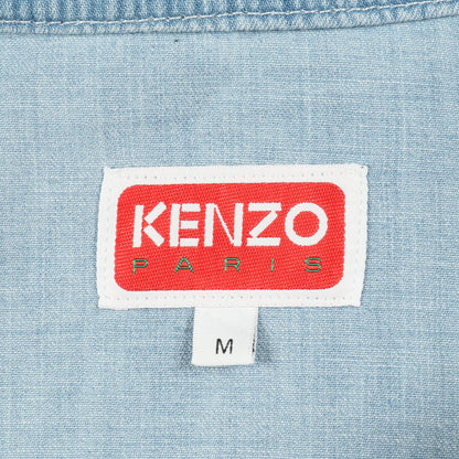 SAILOR DENIM PARKA デニムジャケット コットン ライトブルー ケンゾー アウター KENZO