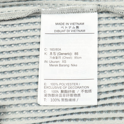 STUSSY × NIKE Mesh Hoodie ジップアップパーカー グレー マルチカラー 25AW ステューシー トップス STUSSY
