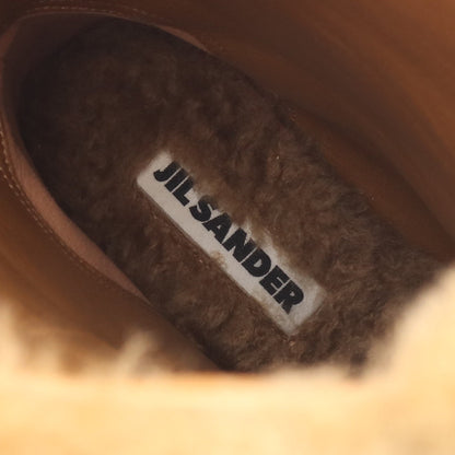 ムートンブーツ ムートン ベージュ ジルサンダー シューズ JIL SANDER