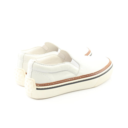 スリッポン スニーカー レザー ホワイト トッズ シューズ TOD'S