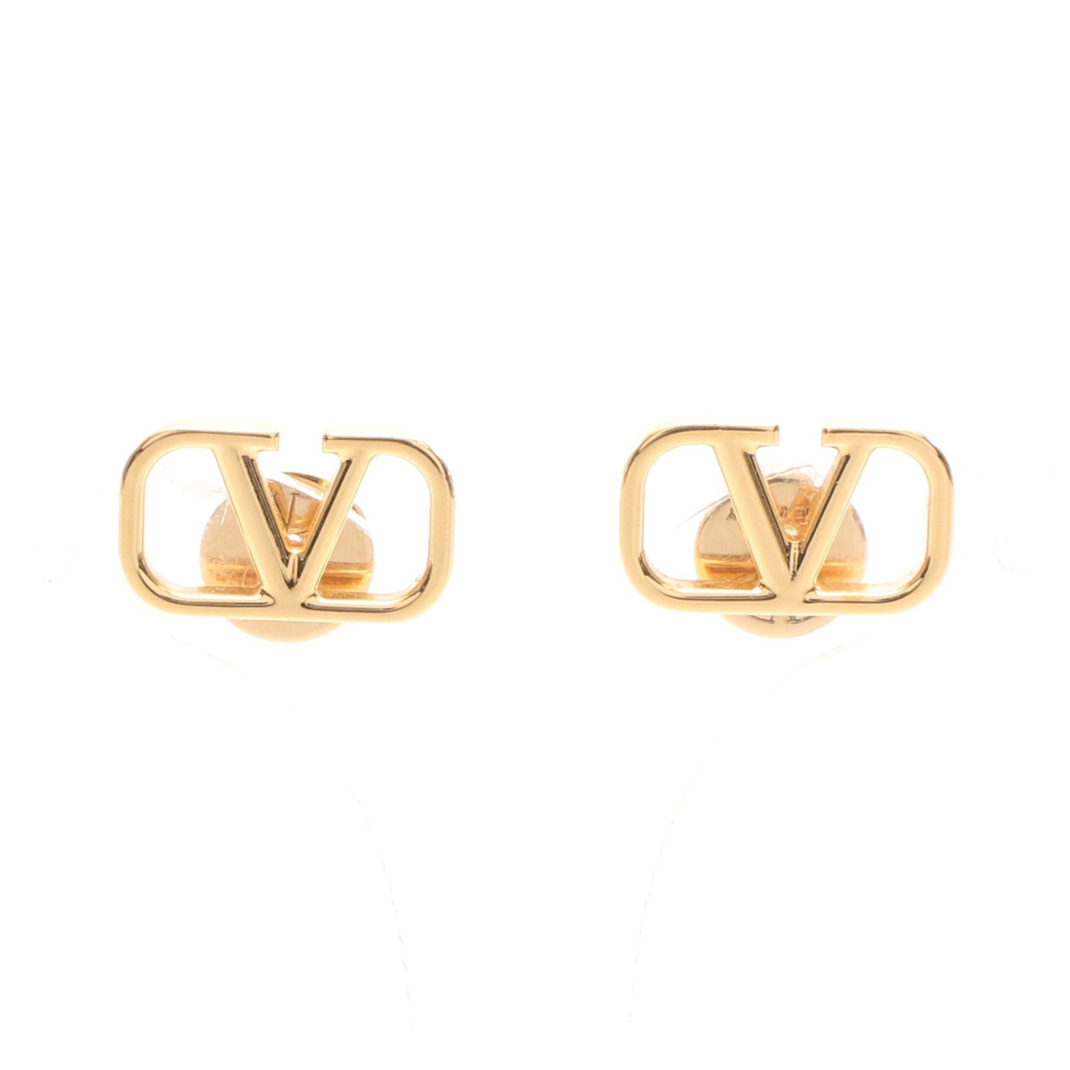 Vロゴ シグネチャー ピアス GP ゴールド ヴァレンティノガラヴァーニ