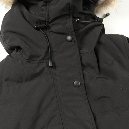 MACKENZIE PARKA マッケンジー パーカ ダウンコート コットン ブラック フード付き カナダグース アウター CANADA GOOSE
